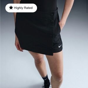 Nike Black Woven Skort